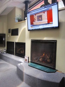 Incline Stove Fireplace Gas Inserts