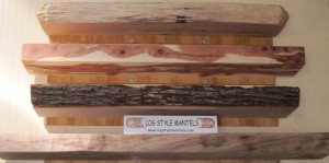 Incline Log Style Mantels